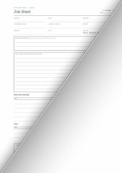Job Sheet